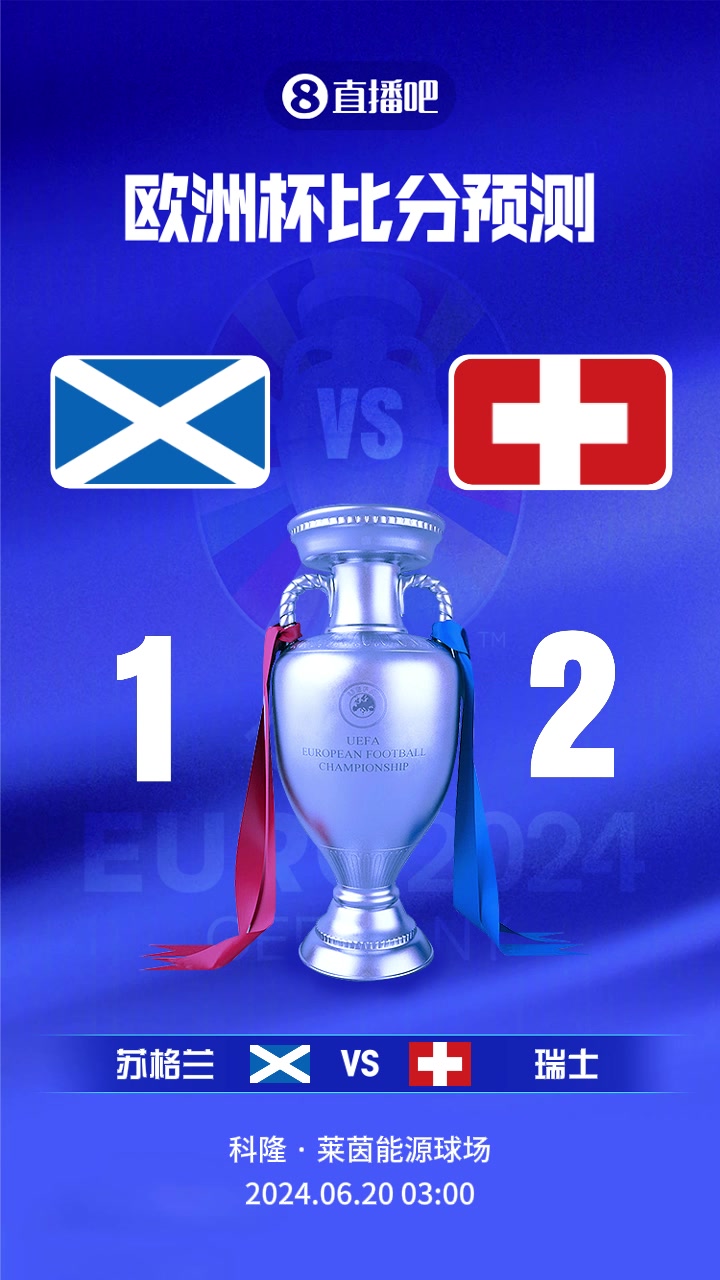 欧洲杯苏格兰vs瑞士截图比分预测